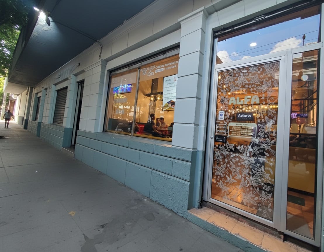 Interior histórico AlfaCoffeeShop